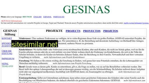 gesinas.com alternative sites