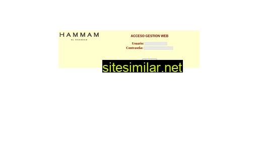gestionweb.hammamspain.com alternative sites
