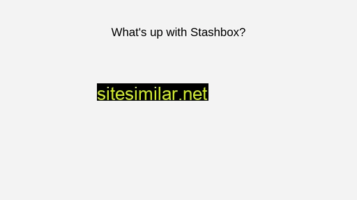 getstashbox.com alternative sites