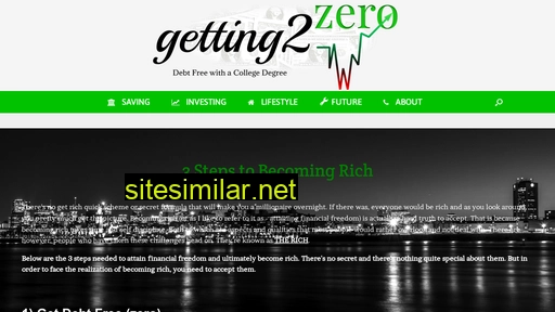 getting2zero.com alternative sites