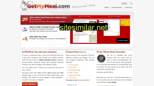 getmymeal.com alternative sites