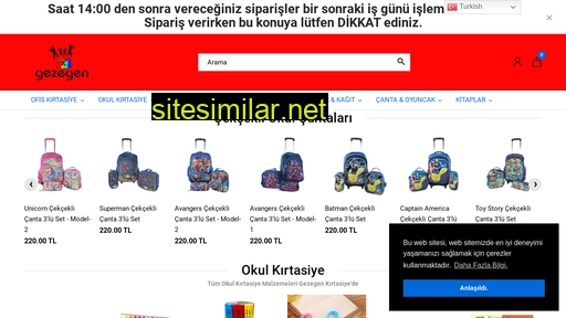 gezegenkirtasiye.com alternative sites