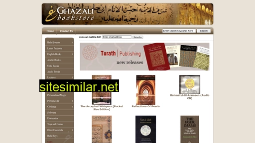 Ghazalibookstore similar sites