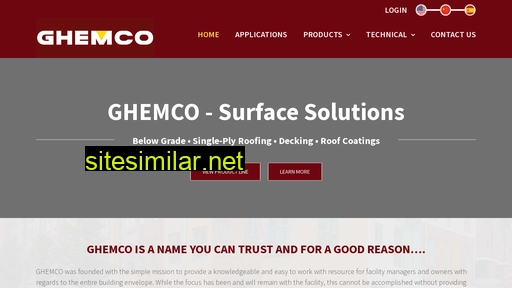 ghemco.com alternative sites