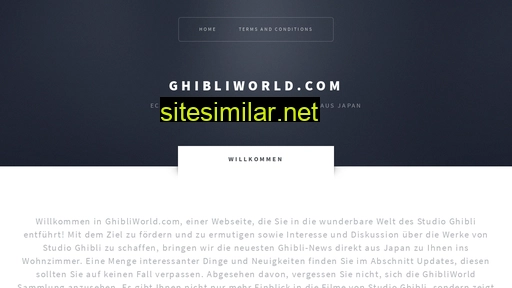 ghibliworld.com alternative sites