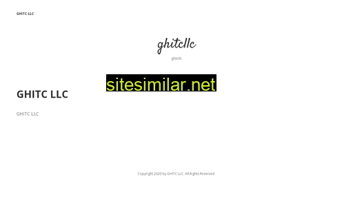 Ghitcllc similar sites