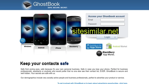 ghostbook.com alternative sites