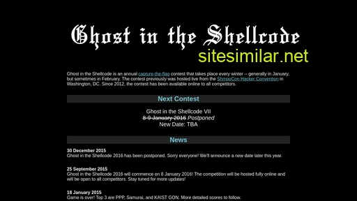 ghostintheshellcode.com alternative sites