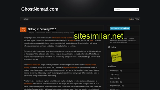 ghostnomad.com alternative sites