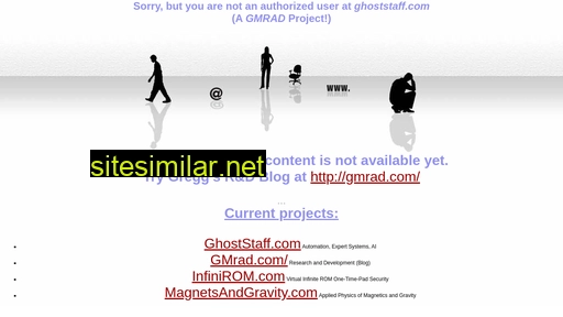 ghoststaff.com alternative sites