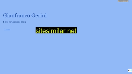 Gianfrancogerini similar sites