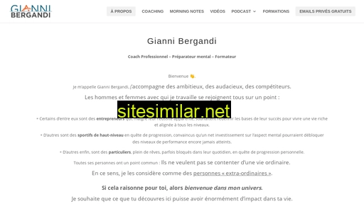 giannibergandi.com alternative sites