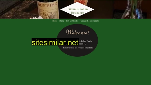 giannisitalianrestaurant.com alternative sites