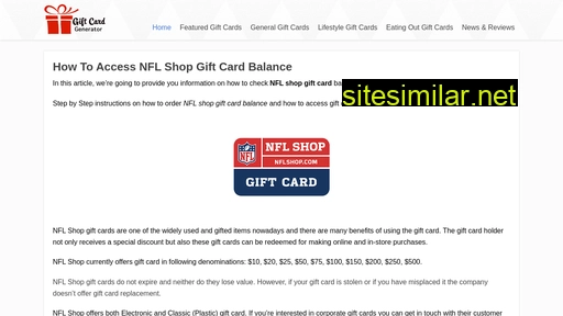 giftcardgenerator.com alternative sites