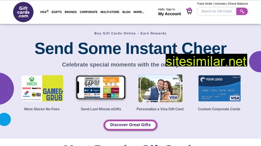 Giftcards similar sites