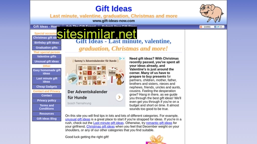 gift-ideas-now.com alternative sites