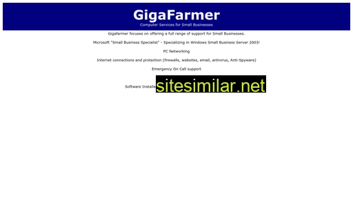 gigafarmer.com alternative sites