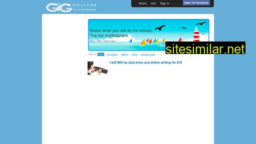 gigdollars.com alternative sites