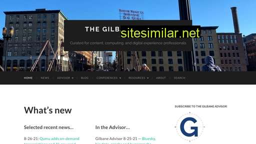 gilbane.com alternative sites