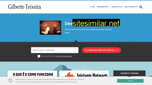 gilbertoteixeira.com alternative sites