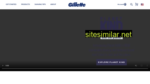 gillette.com alternative sites