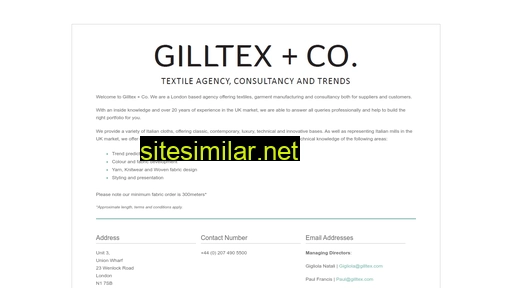 gilltex.com alternative sites