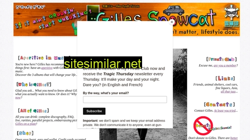 gilles-snowcat.com alternative sites