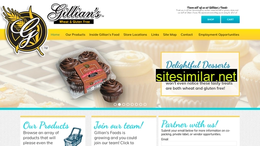 gilliansfoodsglutenfree.com alternative sites
