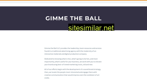 gimmetheball.com alternative sites