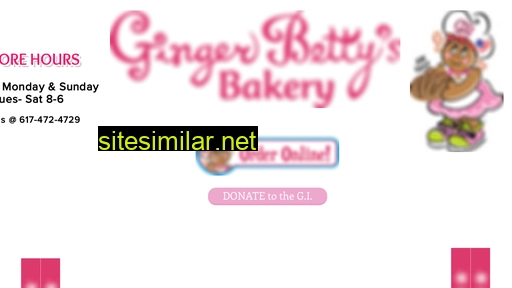 Gingerbettys similar sites