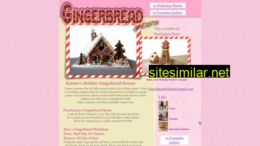 gingerbreadbykirsten.com alternative sites