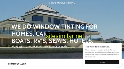 ginosmobiletinting.com alternative sites