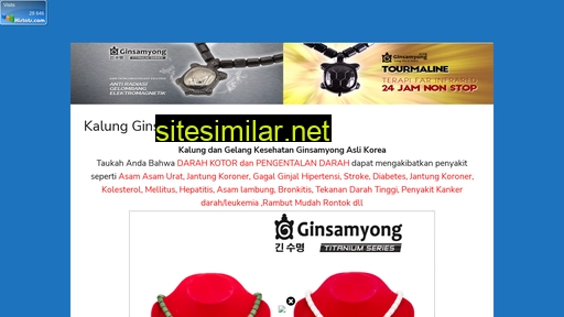ginsamyongasli.com alternative sites