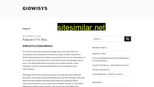giowisys.com alternative sites