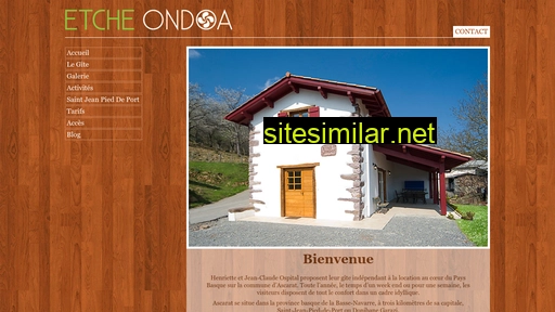 Gite-etxe-ondoa-pays-basque similar sites