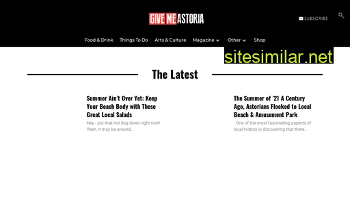 givemeastoria.com alternative sites