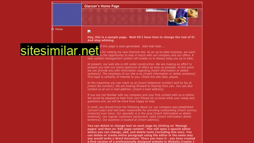 Glanzer-net similar sites