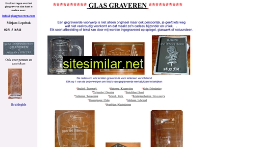 glasgraveren.com alternative sites