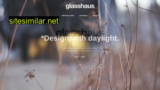 glasshausliving.com alternative sites