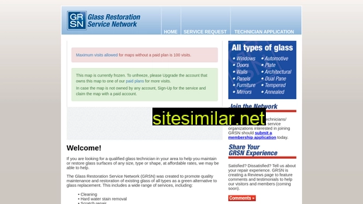 glassrestorationservicenetwork.com alternative sites