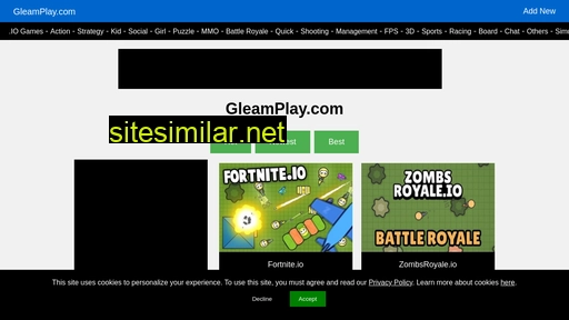 gleamplay.com alternative sites