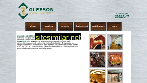 gleesonconstruction.com alternative sites