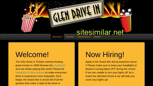 glendriveintheater.com alternative sites