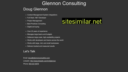 glennonconsulting.com alternative sites
