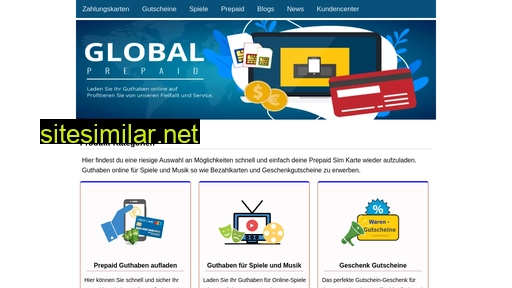 global-prepaid.com alternative sites