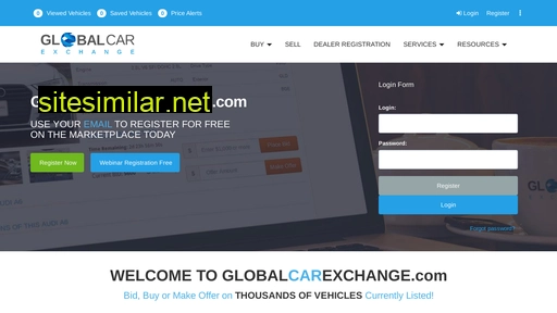 globalcarexchange.com alternative sites