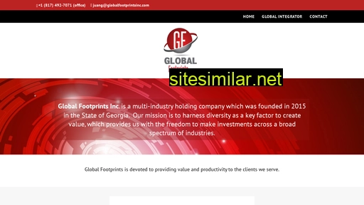 globalfootprintsinc.com alternative sites