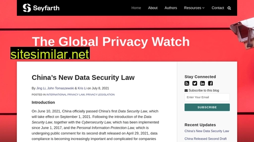 globalprivacywatch.com alternative sites