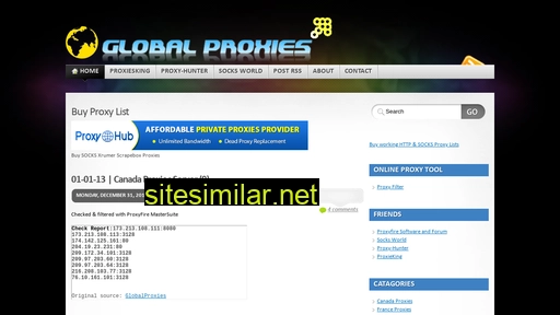 globalproxies.blogspot.com alternative sites