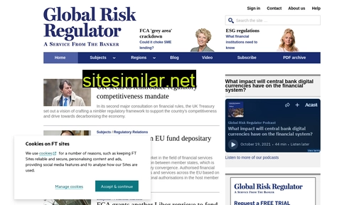 Globalriskregulator similar sites